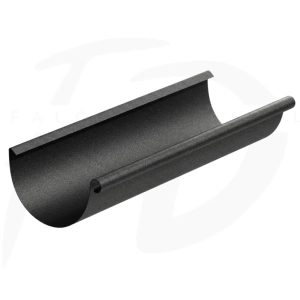 Rynna stalowa Inguri  ⌀ 125 długość 3m kolor czarny matowy